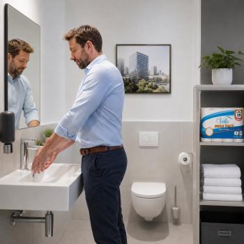 Preview: 64 Rollen Toilettenpapier 2-lagig weiß – Vella Zellstoff, 150 Blatt je Rolle