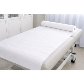 Preview: 6 Liegerollen 2-lagig weiss, Papier, 50 Meter, Zellstoff